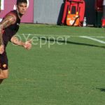 Allenamento Perotti con Di Francesco