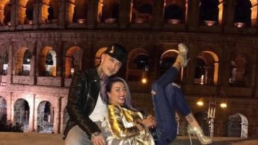 Claudia Lai Radja Nainggolan Colosseo, Roma