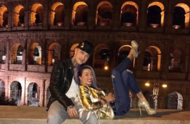 Claudia Lai Radja Nainggolan Colosseo, Roma