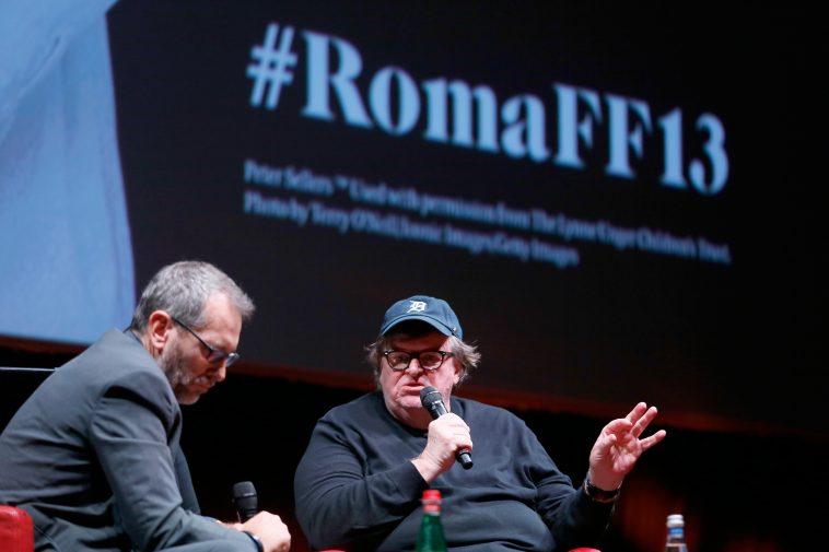 Michael Moore Meets The Audience - 13th Rome Film Fest