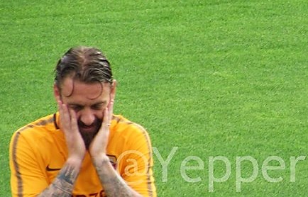 DE ROSSI allenamento