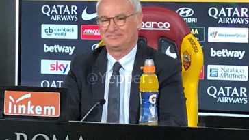 Ranieri conferenza AS Roma