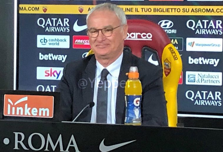 Ranieri conferenza AS Roma