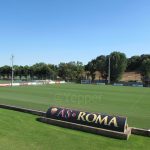 Roma campi Trigoria bel tempo