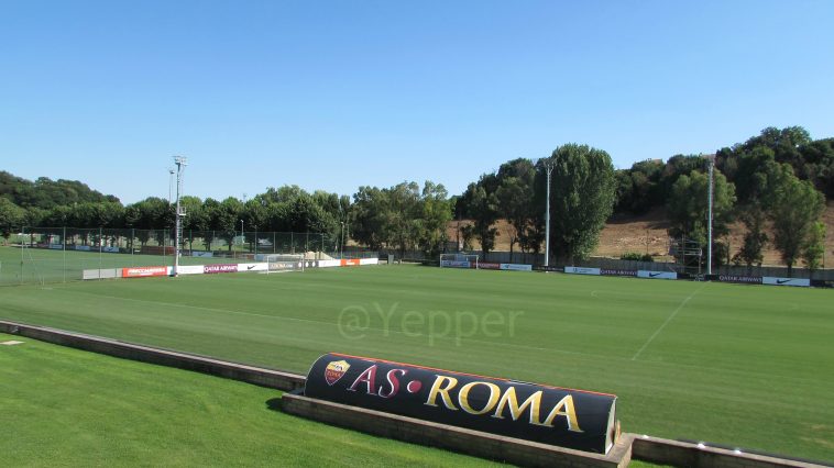 Roma campi Trigoria bel tempo