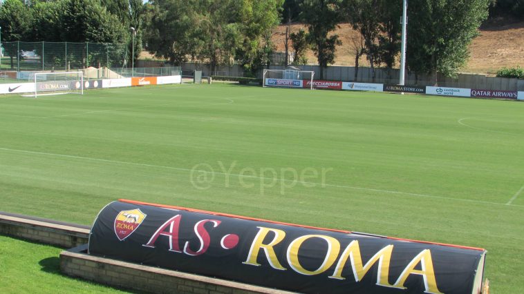 Roma campi Trigoria bel tempo