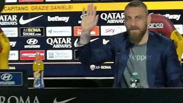 Addio Daniele De Rossi Roma Yp