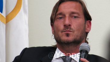 Totti conferenza addio CONI