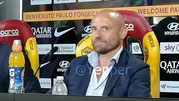 Conferenza stampa presentazione Fonseca con Petrachi