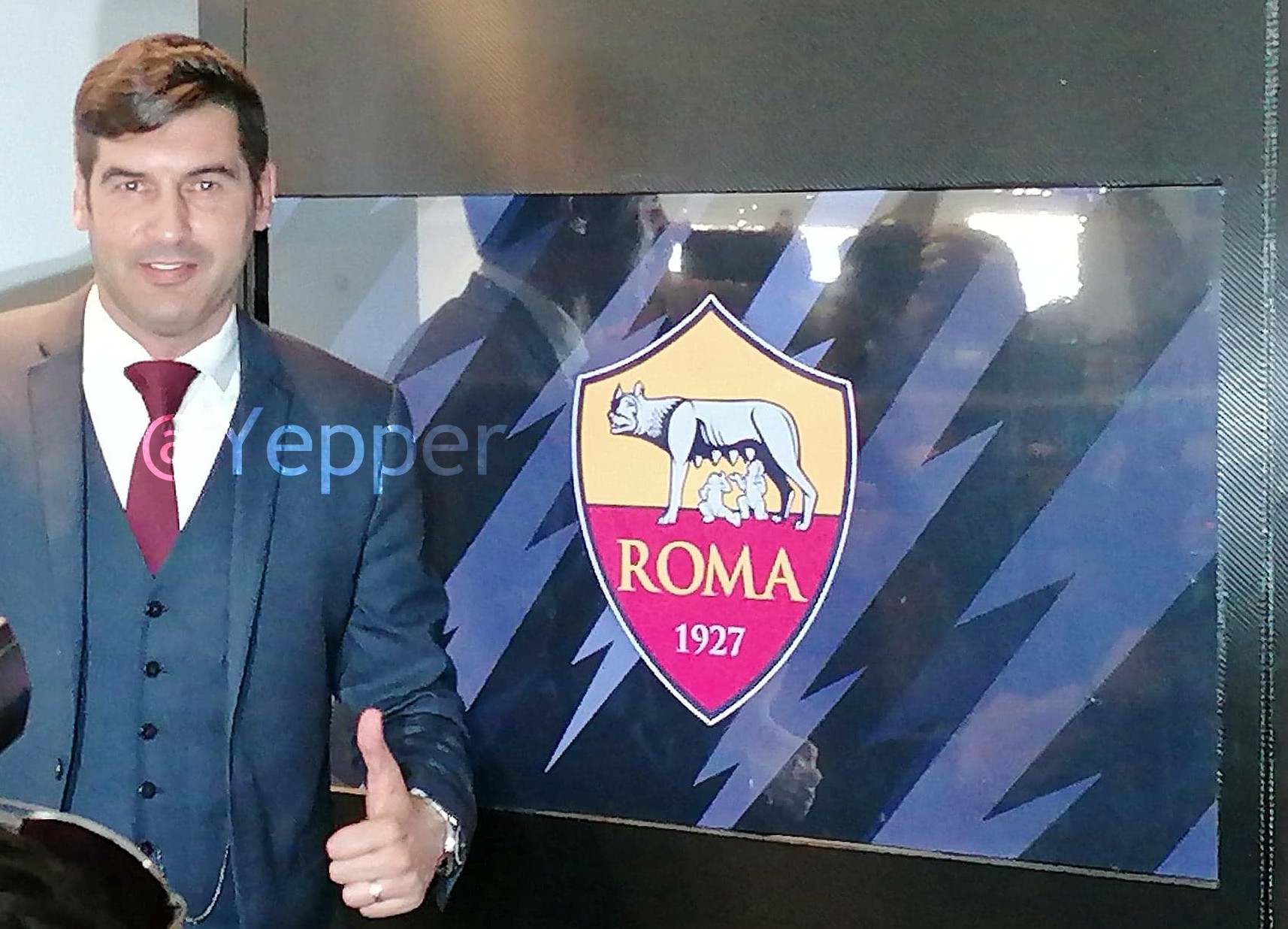 Conferenza stampa presentazione Fonseca con Petrachi