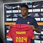 Diawara conferenza stampa presentazione a Trigoria