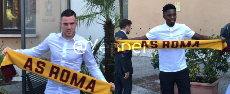 Veretout e Diawara Villa Stuart