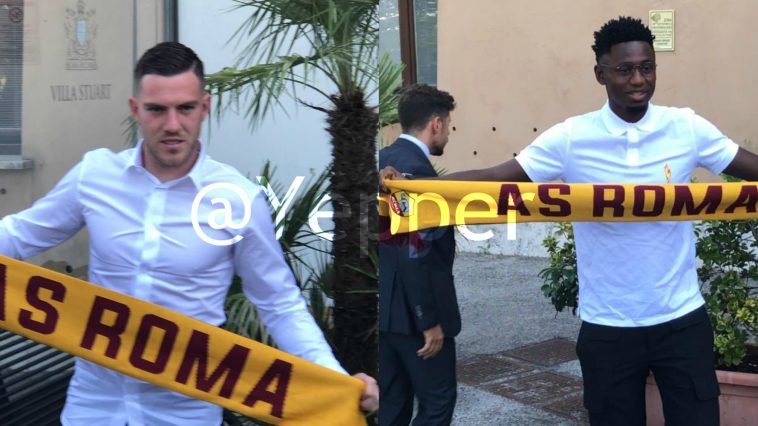 Veretout e Diawara Villa Stuart