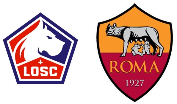 amichevole Lille Roma.