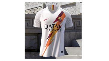 seconda maglia Roma, maglia trasferta Roma stagione 19 20