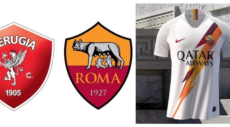 vendita biglietti Perugia-Roma e seconda maglia Roma