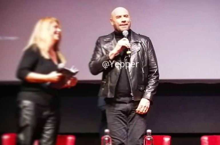 John Travolta conferenza stampa festa del cinema di Roma