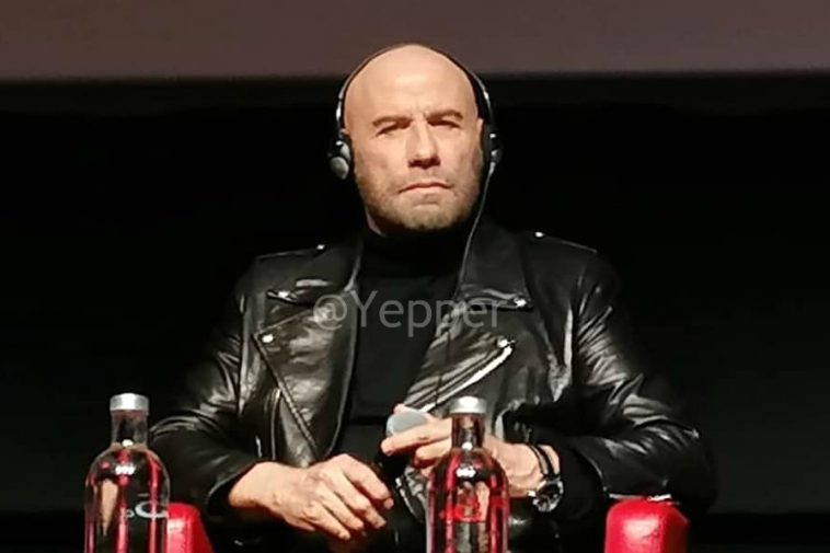John Travolta conferenza stampa festa del cinema di Roma