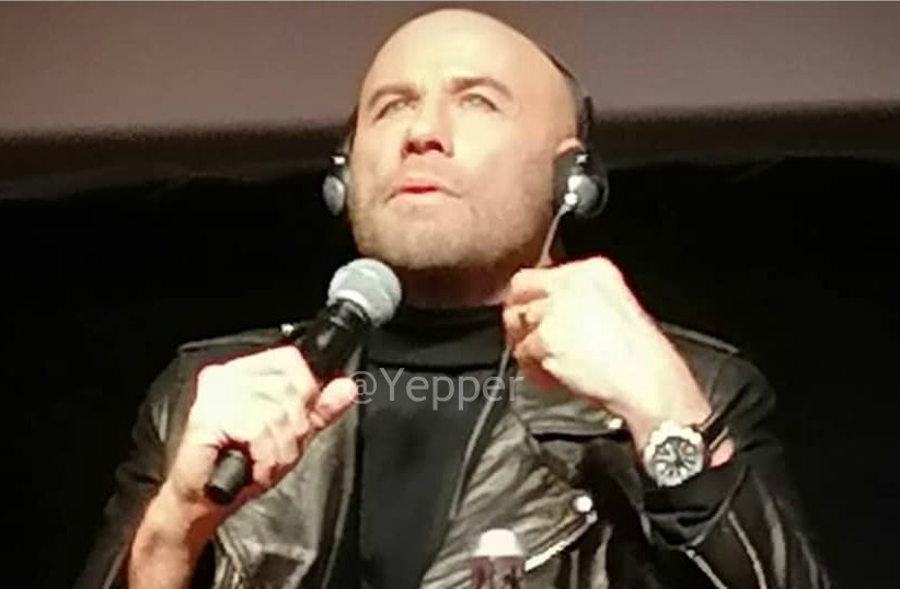 John Travolta conferenza stampa festa del cinema di Roma