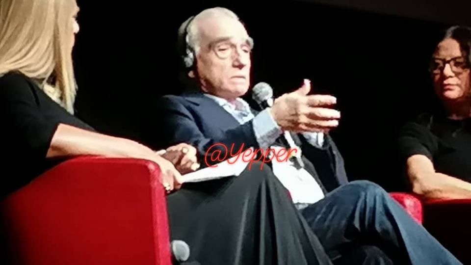 The Irishman conferenza stampa Martin Scorsese
