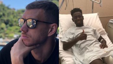 infortuni Dzeko e Diawara