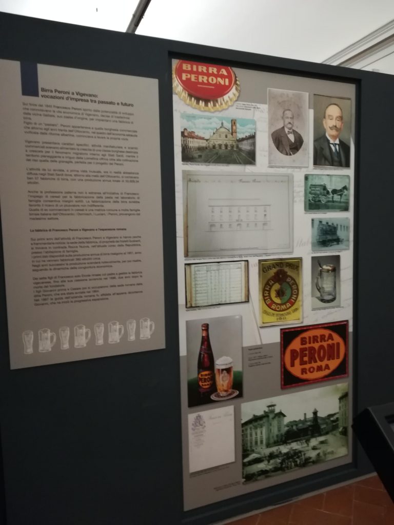 Birra Peroni mostra Vigevano