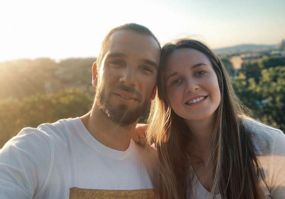 Pau Lopez e moglie Andrea