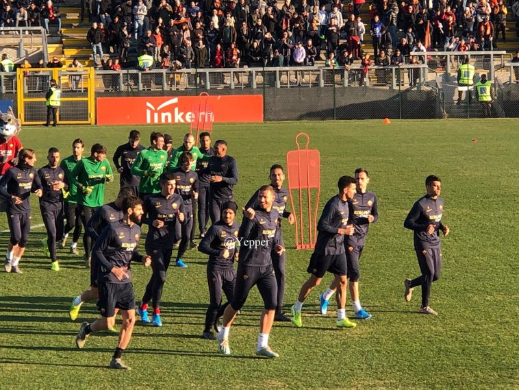 Allenamento Tre Fontane 1 gennaio 2020